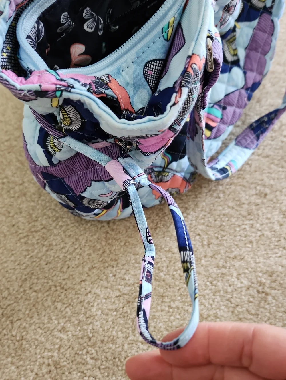 vera bradley glenna satchel bag